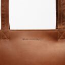 The Chesterfield Brand Kožená shopper kabelka Alveron C38.022431 koňaková logo
