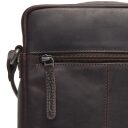 The Chesterfield Brand Kožená taška na doklady Montira C48.139801 hnědá zip