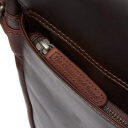 The Chesterfield Brand Kožená crossbody taška na notebook C48.055201 Richard hnědá detail
