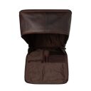 The Chesterfield Brand Kožený batoh na notebook Calden C58.071201 hnědý otevřený