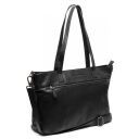 The Chesterfield Brand Kožená shopper kabelka na notebook 14" Osira C38.022600 černá