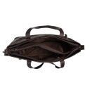 The Chesterfield Brand Kožená shopper kabelka na notebook 14" Osira C38.022601 hnědá přihrádky
