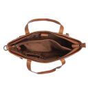 The Chesterfield Brand Kožená shopper kabelka na notebook 14" Osira C38.022631 koňaková
