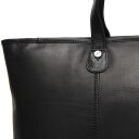 The Chesterfield Brand Kožená kabelka na notebook 15 Ferrera C38.021600 černá detail