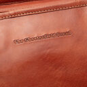 The Chesterfield Brand Kožená kabelka na notebook 15 Ferrera C38.021631 koňaková logo