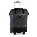 PUNTA wheel Velká nákupní taška na kolečkách 10303-0127 šedá leopardí vzor