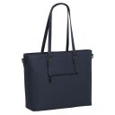 DANIEL RAY velká shopper kabelka na notebook 15,6" Lithgow DR18.1619.10 tmavě modrá zadní strana
