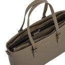 DANIEL RAY velká shopper kabelka na notebook 15,6" Lithgow DR18.1619.39 béžová otevřená