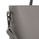 DANIEL RAY velká shopper kabelka na notebook 15,6" Lithgow DR18.1619.59 světle šedá detail