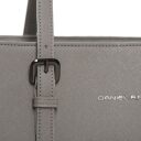 DANIEL RAY velká shopper kabelka na notebook 15,6" Lithgow DR18.1619.59 světle šedá logo
