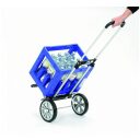 Andersen Nákupní taška na kolečkách - batoh 3v1 ALU STAR SHOPPER® FILIP 115-209-90 modro-šedá