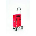Andersen Nákupní taška na kolečkách SCALA SHOPPER® PLUS MIA 133-165-80 antracitová s pruhy
