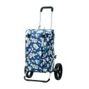 Andersen Nákupní taška na velkých kolečkách ROYAL SHOPPER® BASIL 166-031-90 magnólie modrá