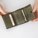 Dámská kožená peněženka aunts & uncles Chelsea 42216-70 olivově zelená