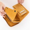 aunts & uncles Dámská kožená peněženka RFID Grandma´s Luxury Club Lotta 42204-3 žlutá vnitřní přihrádky