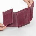 aunts & uncles Dámská kožená peněženka RFID Grandma´s Luxury Club Lotta 42204-77 červená vnitřní přihrádky