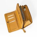 aunts & uncles Dámská kožená peněženka na zip RFID Grandma´s Luxury Club Tilda 42210-3 žlutá - vnitřní členění