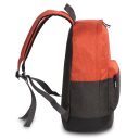 Volnočasový batoh Bench Classic 64150-1715 šedo-oranžový - boční pohled