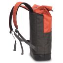 Rolovací batoh Bench Classic roll-top 64180-1715 šedo-oranžový - boční pohled