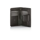 BODENSCHATZ Dámská kožená peněženka v dárkové krabičce 8-176 OL černá