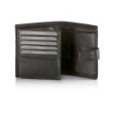 BODENSCHATZ Pánská kožená peněženka 8-209 PM černá