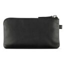 Kožené  pouzdro na klíče Bugatti Super Slim Key Case RFID 49190601 černé zadní strana