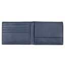 Bugatti Pánská kožená peněženka MANHATTAN 49111905 modrá