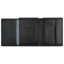 Bugatti Banda Pánská kožená RFID peněženka na výšku 49133101 černá