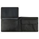 Pánská kožená peněženka RFID Bugatti Banda 49133001 černá - vnitřní uspořádání