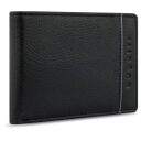 Bugatti Pánská kožená peněženka RFID Banda Wallet With Flap 49133201 černá