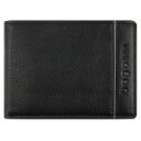 Bugatti Pánská kožená peněženka RFID Banda Wallet With Flap 49133201 černá - přední strana peněženky