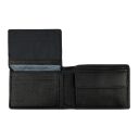 Pánská peněženka BUGATTI BOMBA COIN WALLET COMBI STYLE WITH FLAP 49135201 černá - vnitřní členění