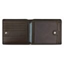 Pánská kožená peněženka RFID Bugatti Bomba Combi Wallet 49135302 hnědá - vnitřní členění