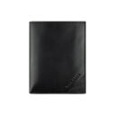 Pánská kožená peněženka RFID Bugatti Nobile Vertical Wallet With Flap 49125501 černá - přední strana