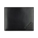 Pánská kožená peněženka RFID Bugatti Nobile Wallet With Flap 49125401 černá - přední strana