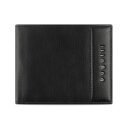 Pánská kožená peněženka RFID Bugatti Nome Wallet 49160301 černá - přední strana