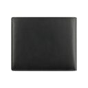Pánská kožená peněženka Bugatti Super Slim Horizontal Classic Horizontal Wallet With Flap 49190201 černá - zadní strana