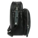 Taška přes rameno na notebook Bugatti Moto D 49825501 černá boční pohled