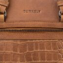 BURKELY Dámský stylový batůžek Croco Cody 1000016.29.24 koňakový