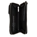 BURKELY Kožená kabelka na mobil Croco Caia 1000077.29.10 černá