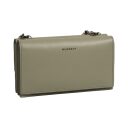 BURKELY Kožená kabelka na mobil / peněženka 2v1 Modest Meghan 1000272.43.72 světle zelená