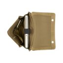 BURKELY designový batoh s motivem croco kůže ICON IVY 1000179.29 světle zelený vnitřní uspořádání