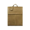 BURKELY designový batoh s motivem croco kůže ICON IVY 1000179.29 světle zelený přední strana
