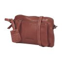 BURKELY Malá kožená kabelka - minibag Just Jackie 1000118.84.55 červená