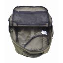 Multifunkční batoh Military Green 28L CabinZero-191403 zelený - otevřený