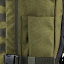 CabinZero Palubní batoh Military Green 28L CZ191403 zelený - boční přihrádka a stahovací popruhy