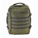 CabinZero Palubní batoh Military Green 28L 191403 zelený - přední strana