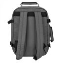 CabinZero Batoh do letadla 40x30x20 Classic 28L 081203 šedý zadní strana