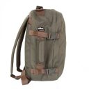 CabinZero Batoh do letadla 40x30x20 Classic 28L 081802 khaki levý boční pohled