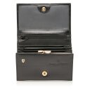  Luxusní dámská kožená peněženka s klopou Castelijn & Beerens 442121 ZW černá - otevřená